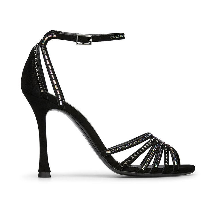 High-heeled sandals