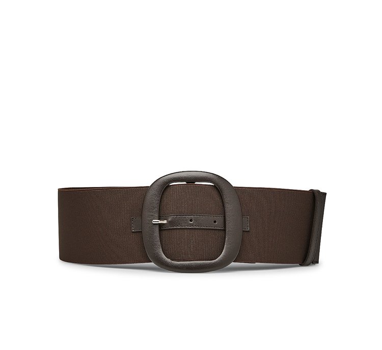 Stretch fabric belt