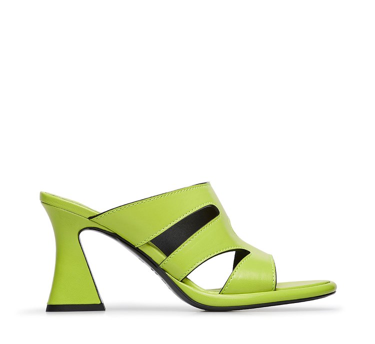 Calfskin open-toe sandal