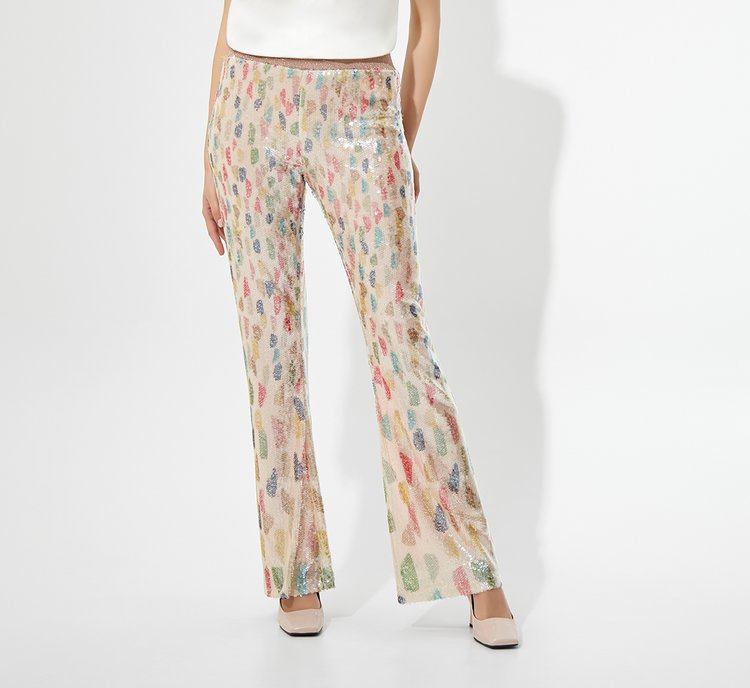 Sequin trousers