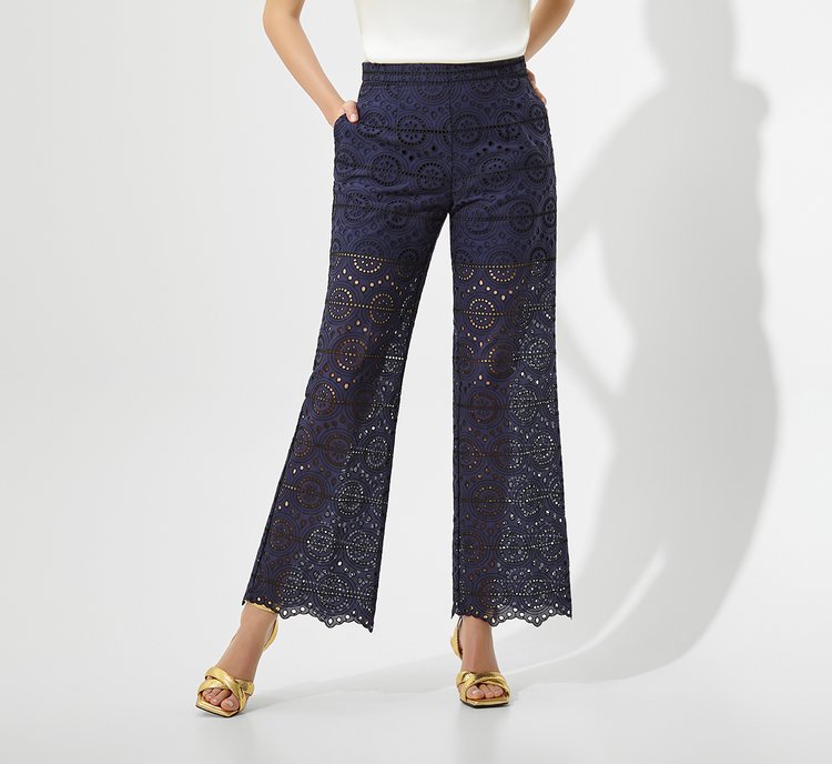 Pantaloni in pizzo