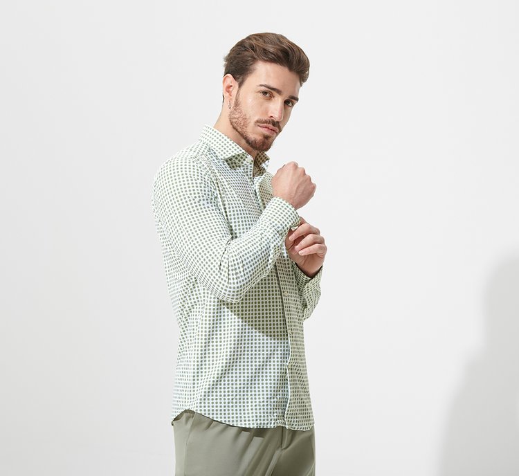 Patterned shirt regular fit