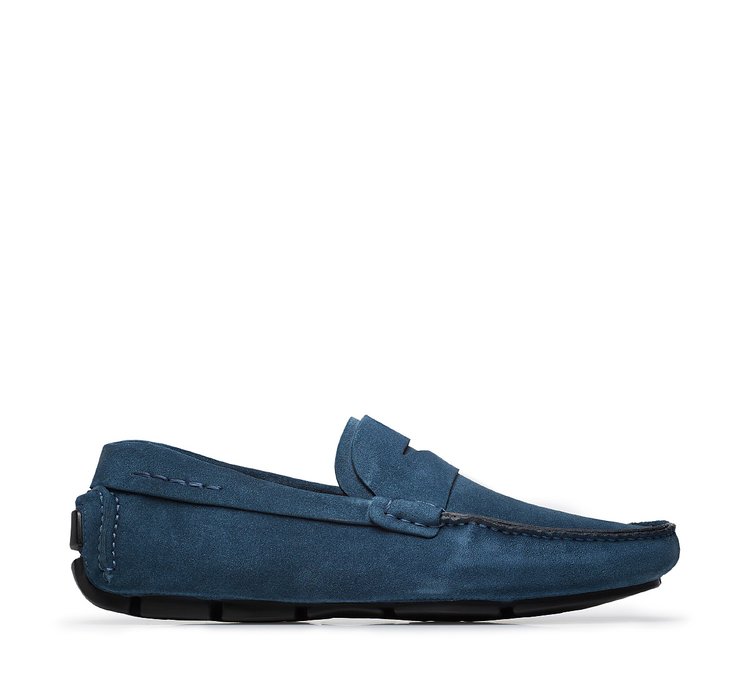 Velour loafer