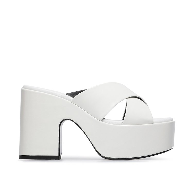 Fabi sandal with platform