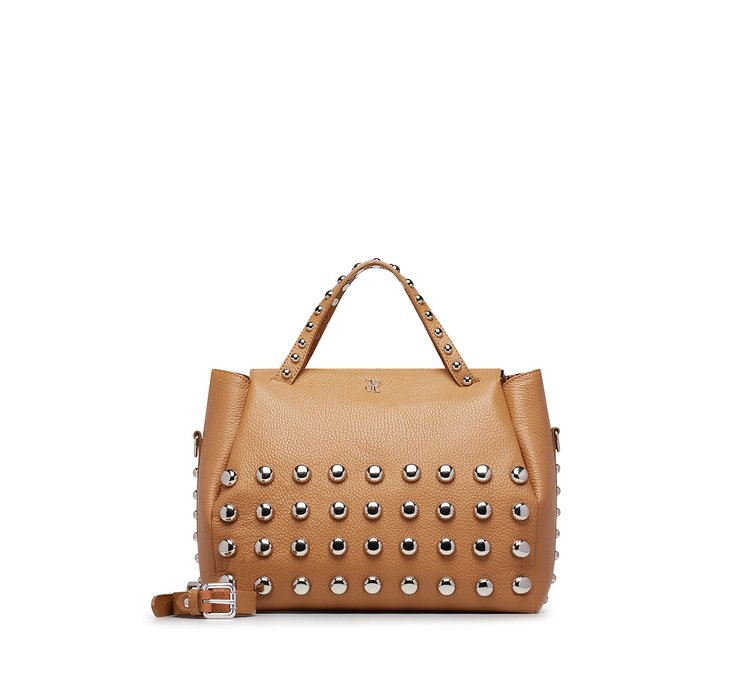 Studded handbag