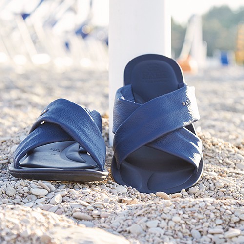 Men’s leather sandals S/S 2015 by Fabi