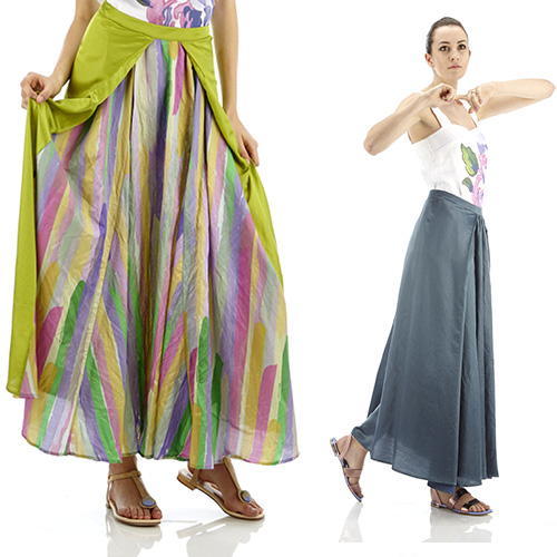 Skirts spring summer 2015: the romantic and the ethno-chic