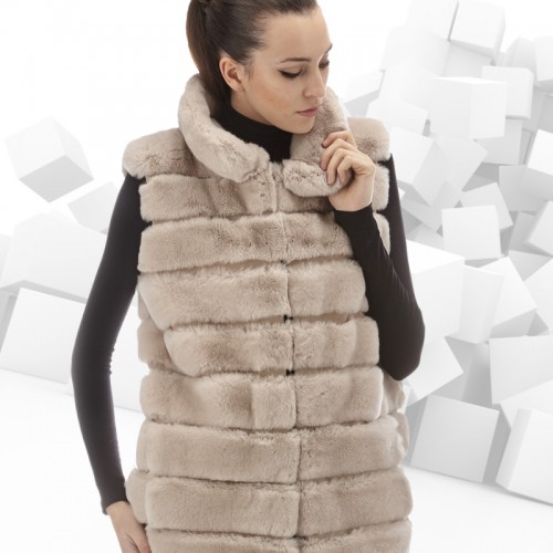 Real fur vest 2016: style and quality