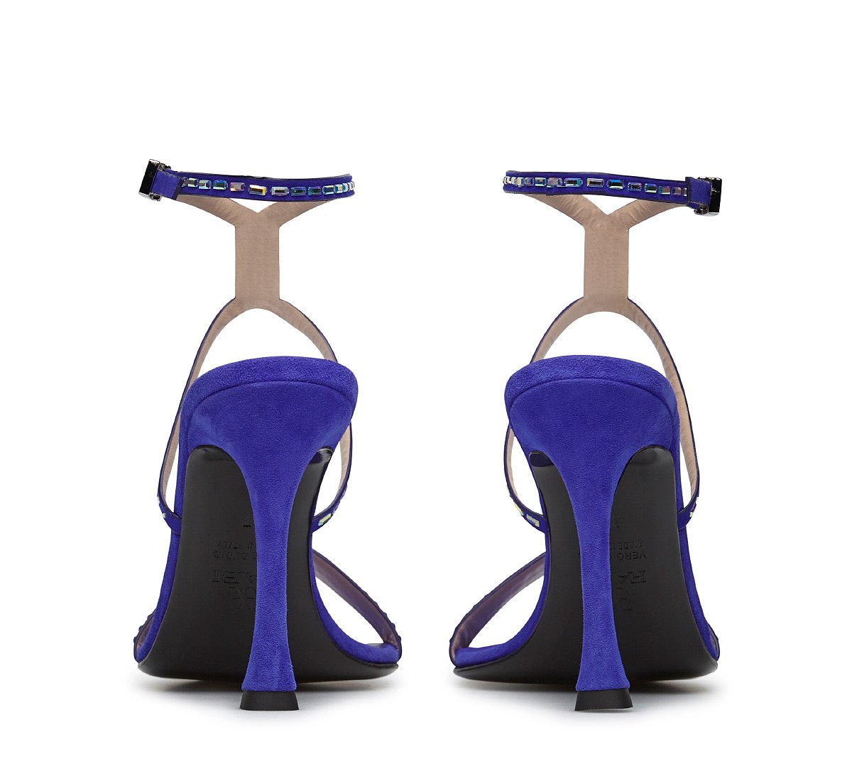 High-heeled sandals