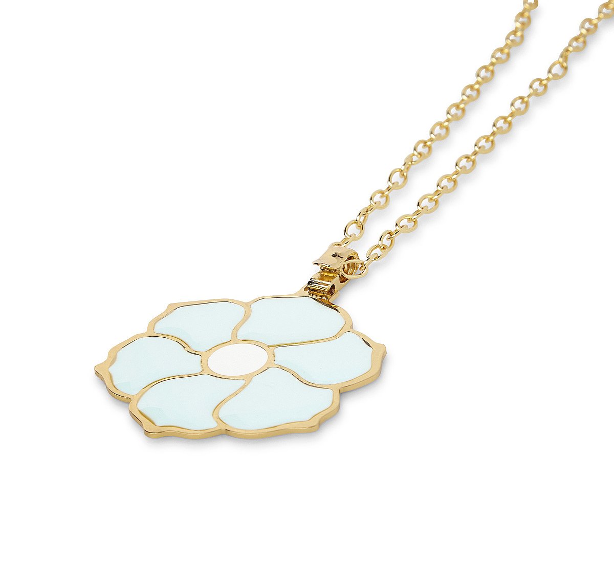 FLOWER PENDANT NECKLACE