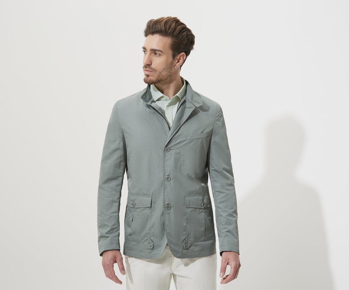 Technical fabric jacket