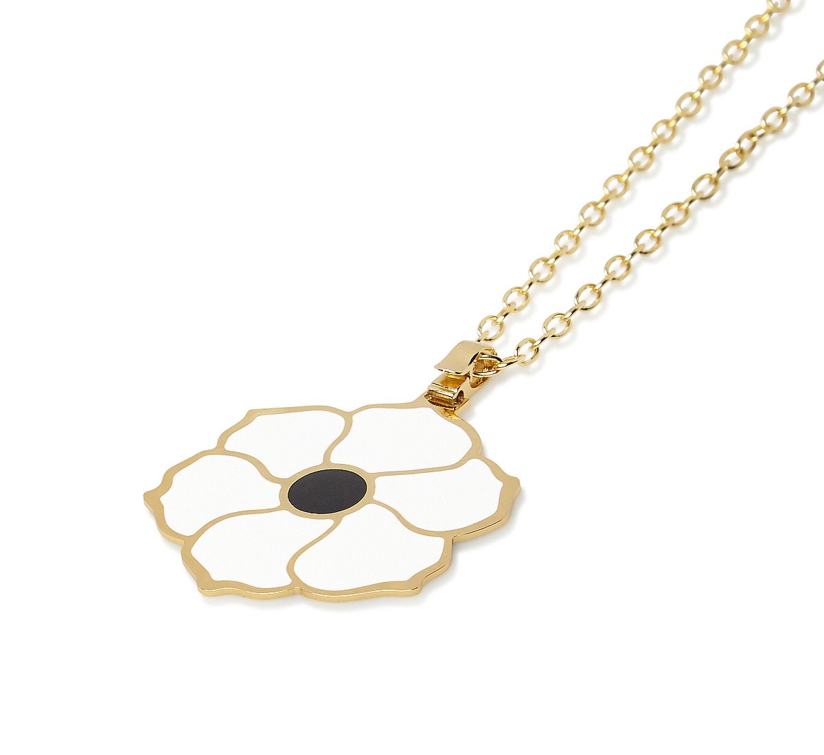 FLOWER PENDANT NECKLACE