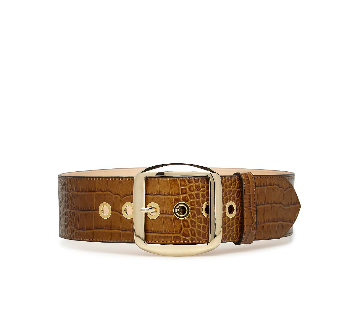 Snakeskin belt