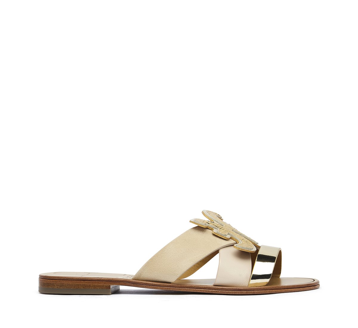 Sandal with Fabi maxi logo