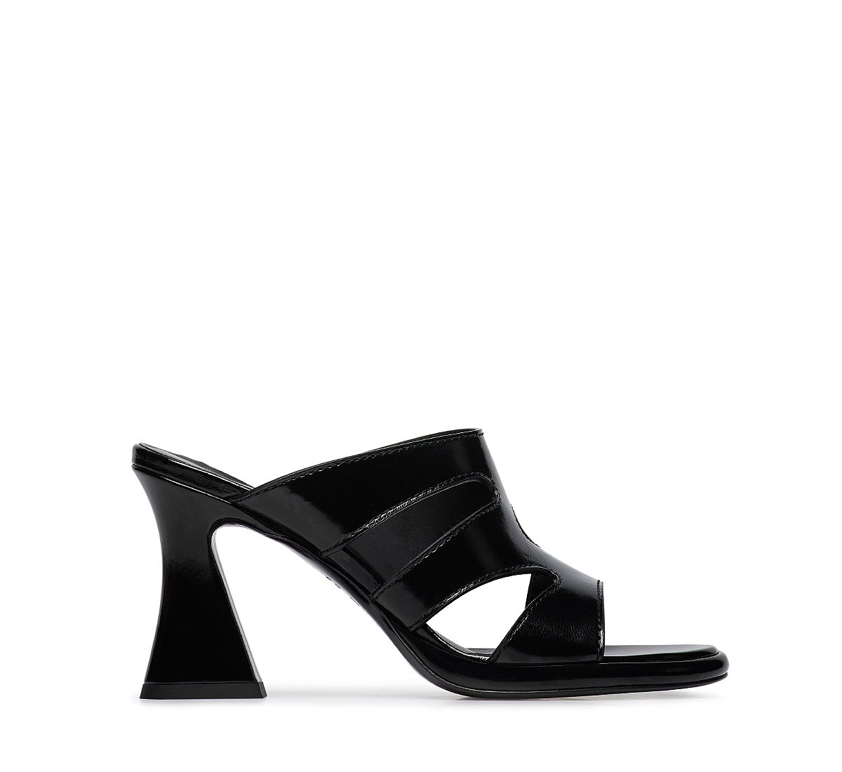 Calfskin open-toe sandal