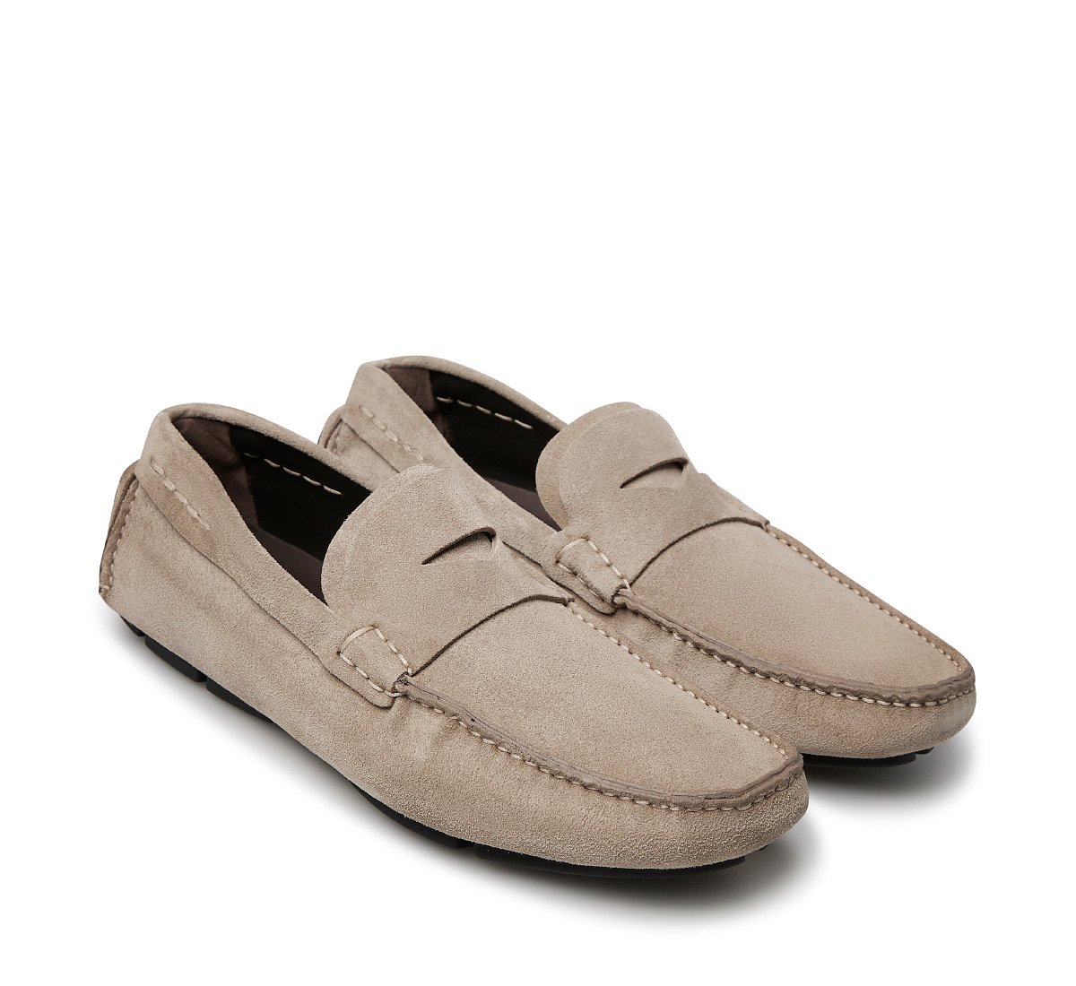 Velour moccasin