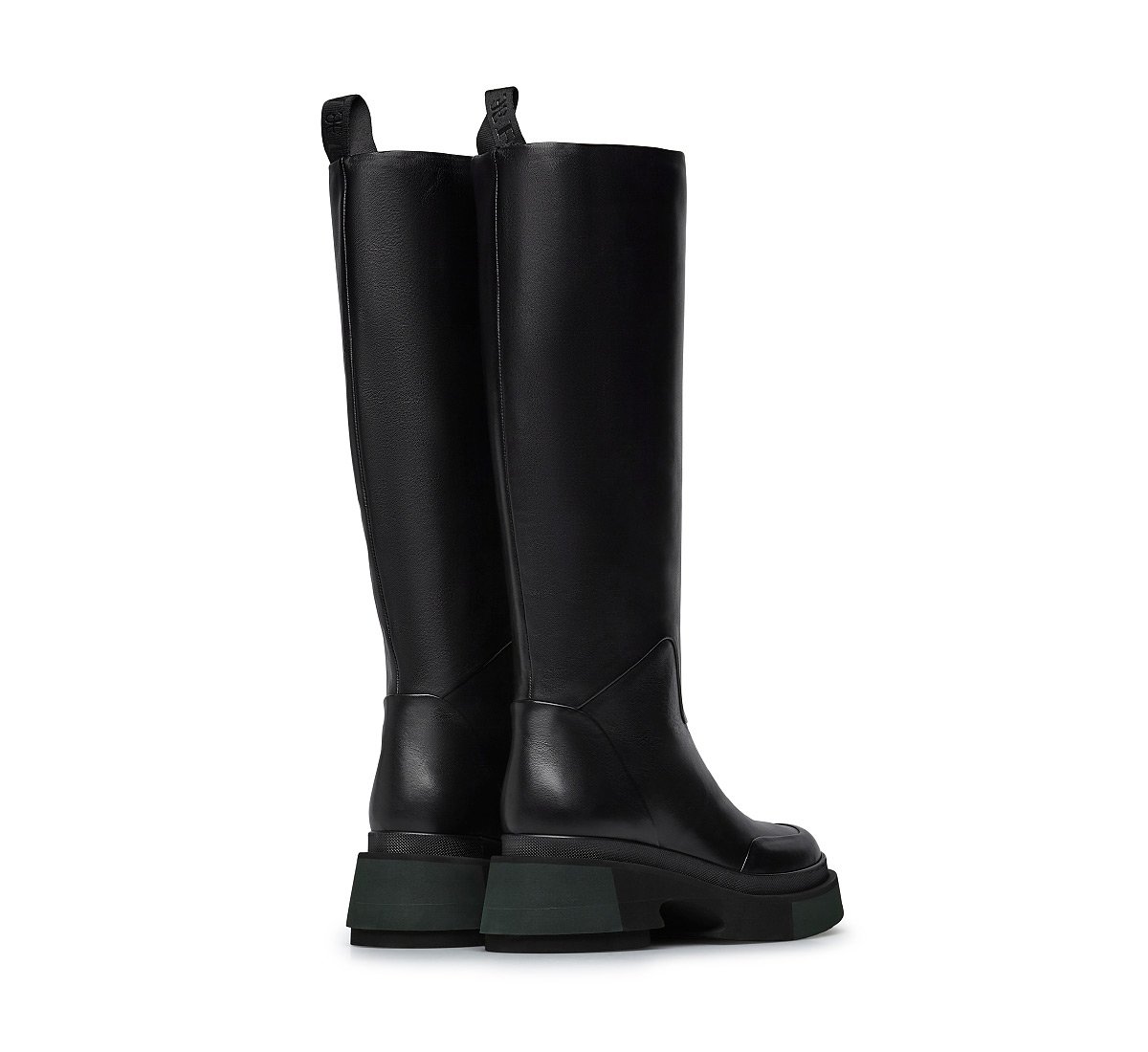 Fabi calfskin leather boot