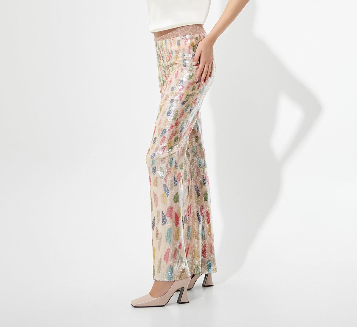 Pantalone di paillettes