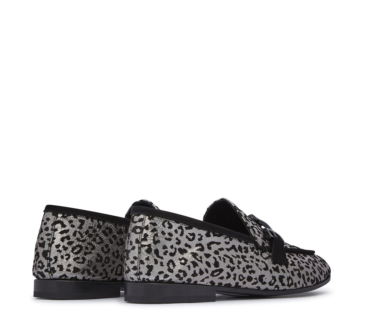 Fabi animal print loafer