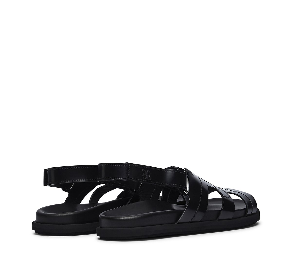 Sandals with ankle strap