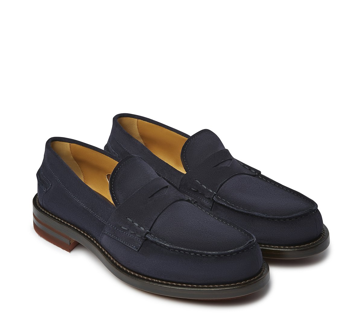 Velour loafer