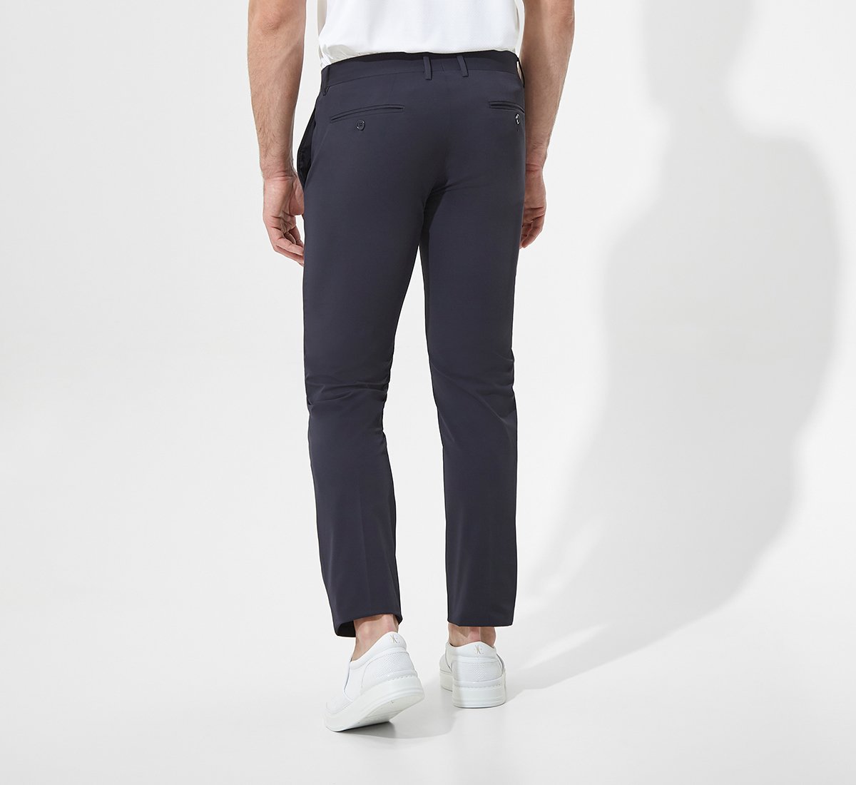 Pantaloni blu regular fit