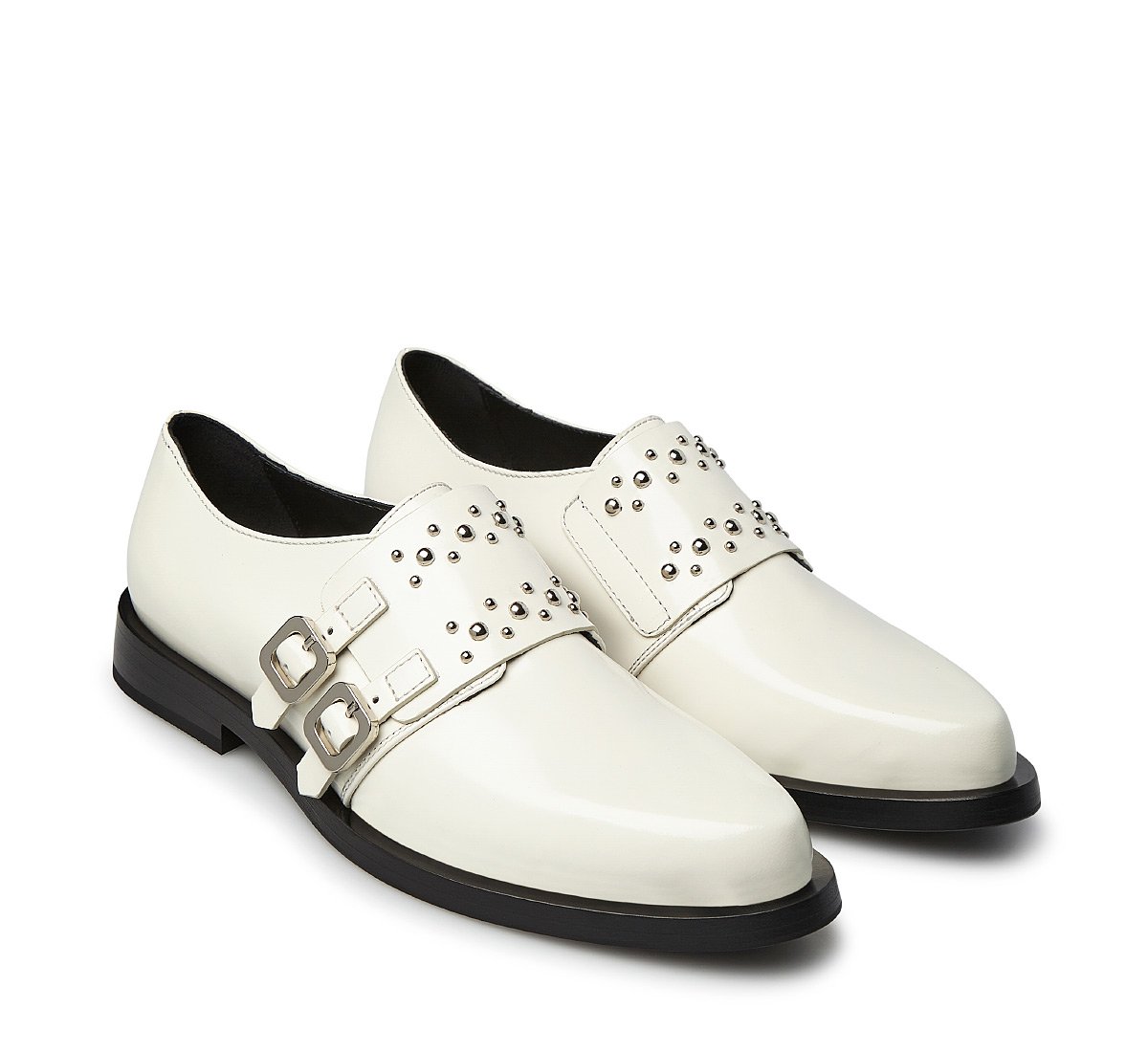 Fabi monk strap shoes