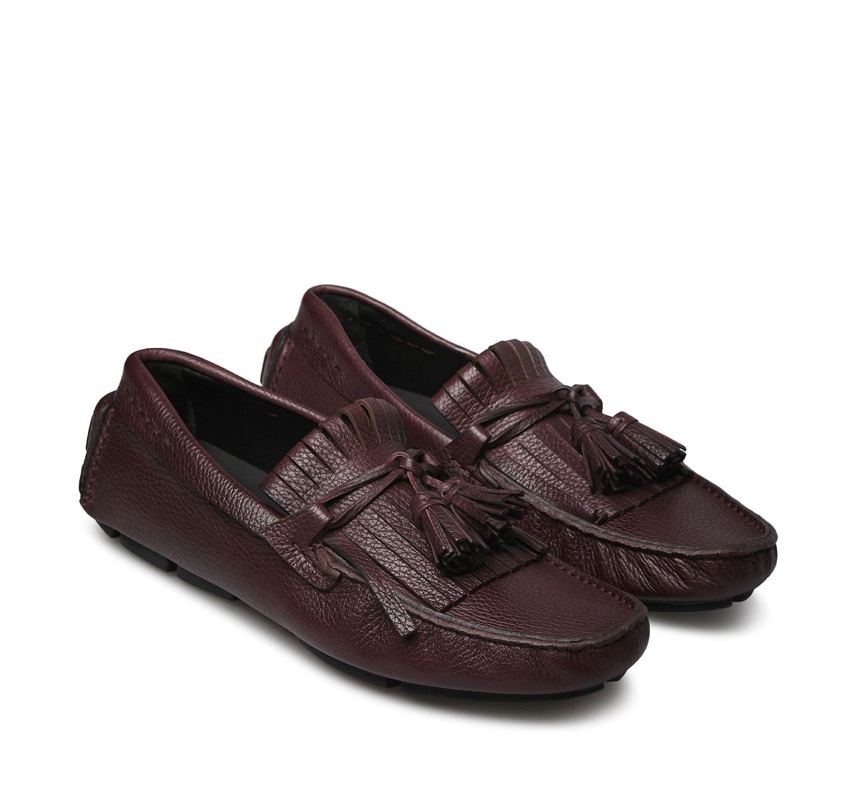 Elk leather loafer