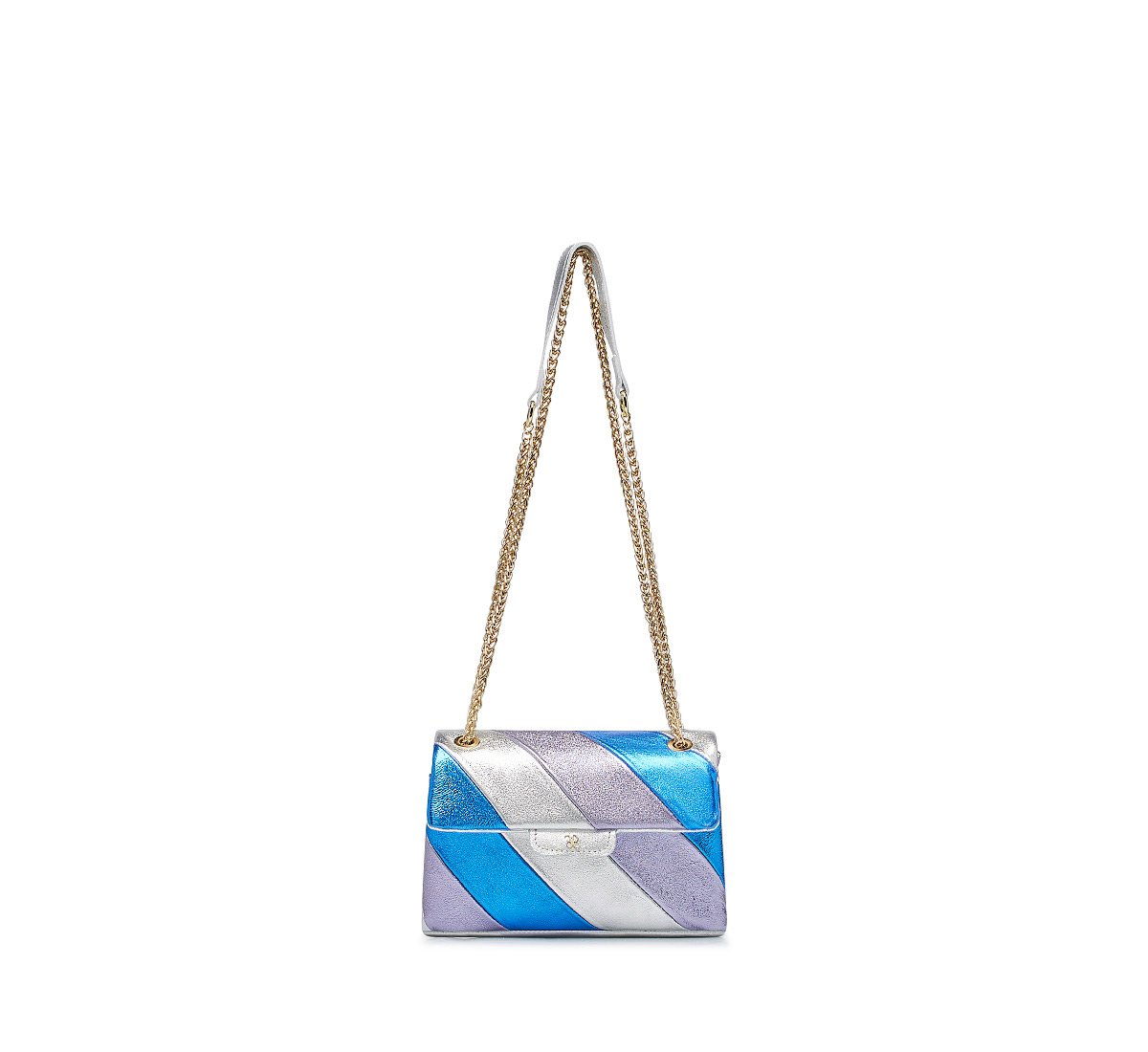 Shoulder bag in laminate