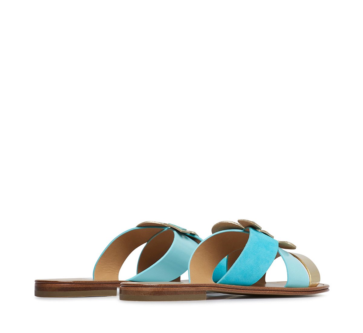 Sandal with Fabi maxi logo