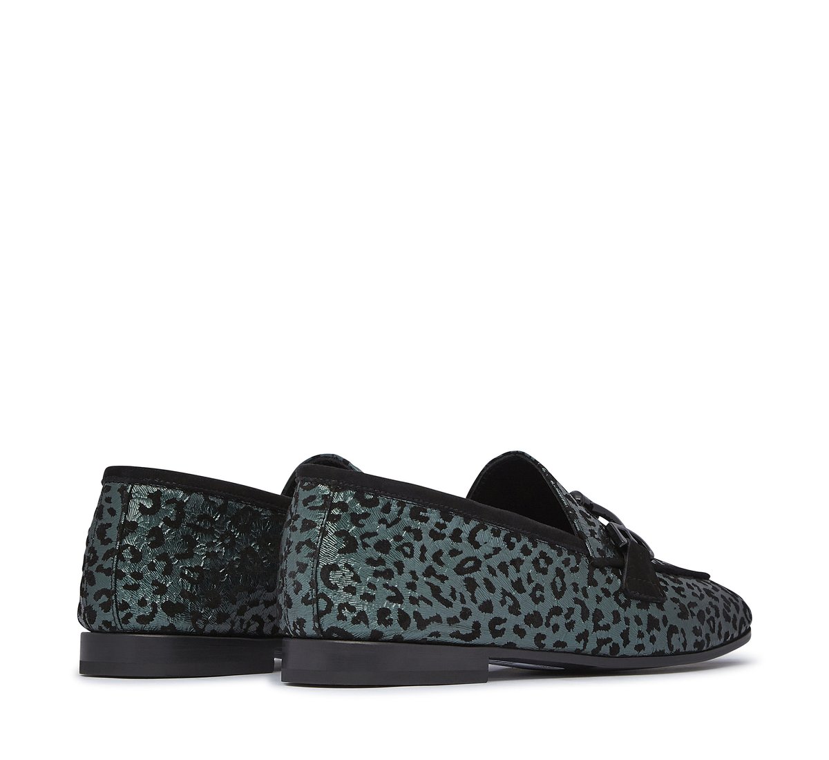 Fabi animal print loafer