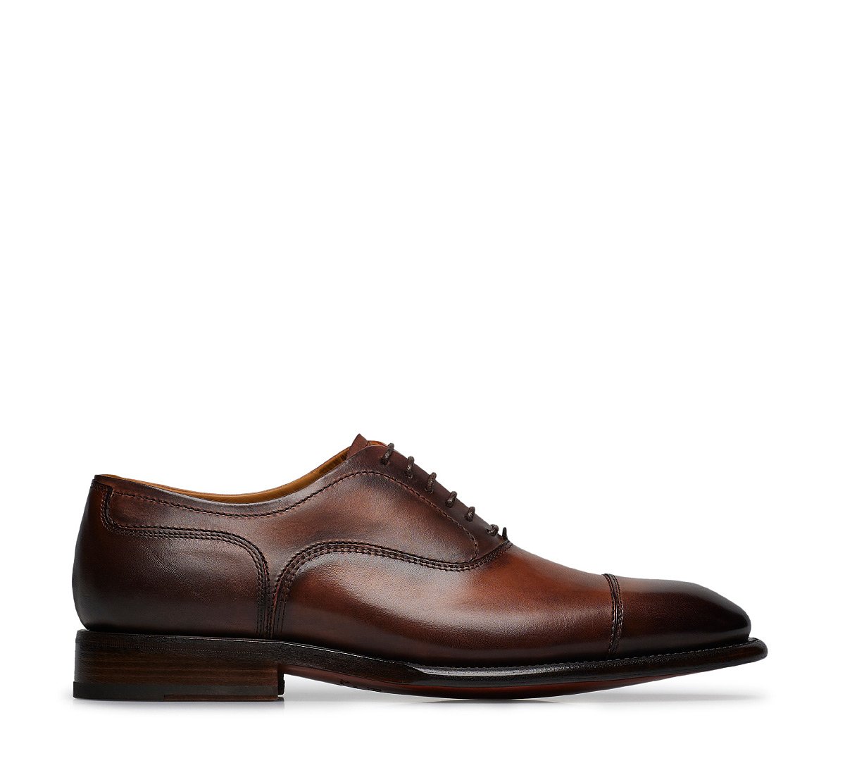 Exquisite calfskin lace-ups